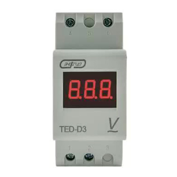 Bольтметр цифровой TED-D3 АС на din-рейку Энергия - Магазин стабилизаторов напряжения Ток-Про